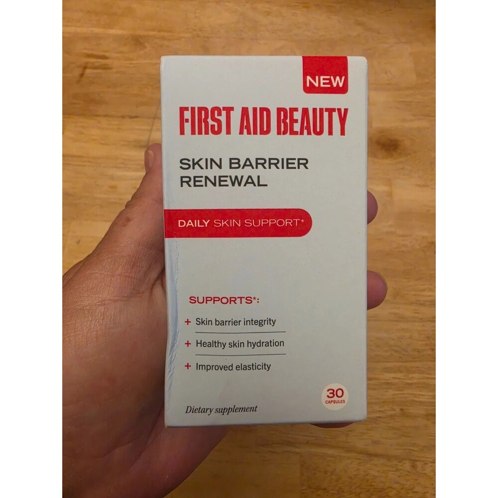 First Aid Beauty Skin Barrier Renewal 30 Capsules Astaxanthin Collagen